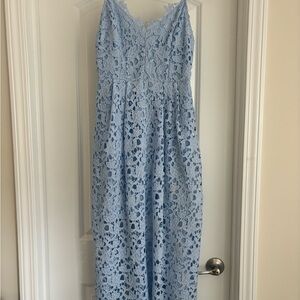 ASTR The Label Lace Midi Dress